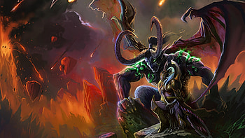 Illidan , SF , Gaming character, Power and destruction HD wallpaper
