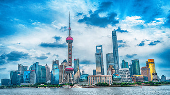 Oriental Pearl Tower, Iconic architecture, Shanghai landmark, Travel destination HD wallpaper