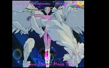 make up time, night, wings, pink, sailor moon, yello, angel HD wallpaper