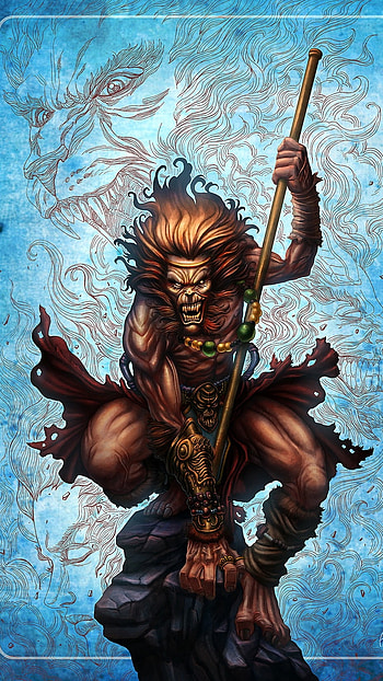 Monkey King, Sun Wukong HD phone wallpaper
