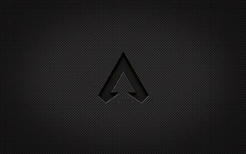 Apex Legends carbon logo, , grunge art, carbon background, creative, Apex Legends black logo, online games, Apex Legends logo, Apex Legends HD wallpaper