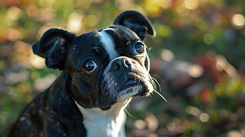 Adorable Boston Terrier, Boston Terrier HD wallpaper