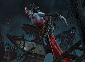 Vampire, art, halloween, lorenzo mastroianni, fantasy, girl, dark HD wallpaper