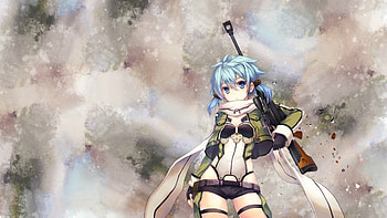 Anime - Sword Art Online II Sinon (Sword Art Online) HD wallpaper