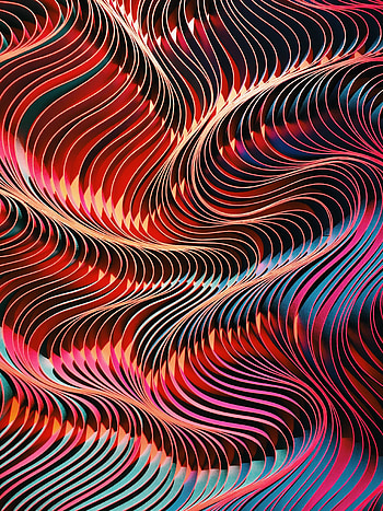 Texture, Lines, Textures, Smooth, Wavy, Winding, Sinuous, Fluent HD phone wallpaper