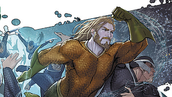 Aquaman Underwater Punching On Man Face Artwork, aquaman, superheroes, artwork, art HD wallpaper