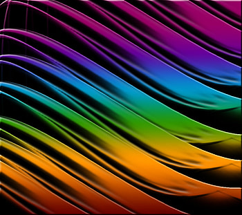 Glory Glows, ribbons, patterns, colours, glow HD wallpaper