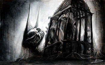 Cage, Gothic Art HD wallpaper