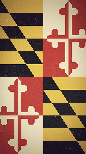 Maryland flag , Patriotic pride, Maryland flag design, Flag HD phone wallpaper