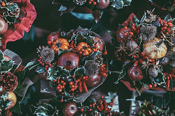 Fruits, Miscellanea, Miscellaneous, Registration, Typography, Bouquet, Composition HD wallpaper