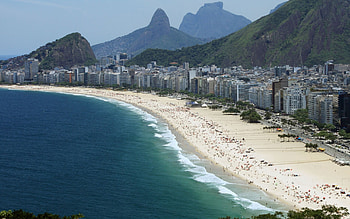 Copacabana Beachscape, Top , Beach bliss, Coastal retreat HD wallpaper