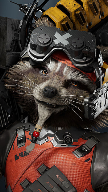 Marvel's Guardians of the Galaxy, Rocket Raccoon HD phone wallpaper