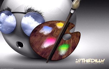 Artist, emotion, 3d HD wallpaper
