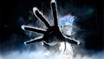 Grimmjow Jaggerjack, Vibrant , Anime antagonist, Dynamic poses HD wallpaper