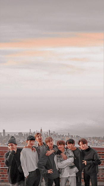 Bts, cloud, sky HD phone wallpaper