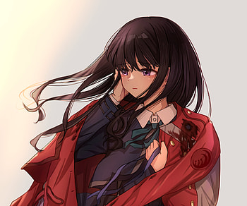 Takina Inoue, Takina Inoue, Anime, Lycoris Recoil HD wallpaper