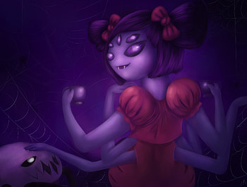 ... Muffet :Undertale Fanart: by shademist030 HD wallpaper