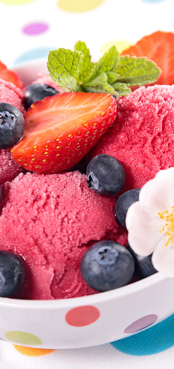 Food ice cream, Delicious and indulgent, Tempting dessert, Cool and creamy HD phone wallpaper
