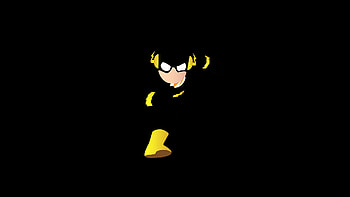 Flash Minimalism Artwork, flash, minimalism, art, digital-art, artist, artstation HD wallpaper