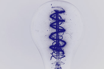 Macro, Close-Up, Spiral, Light Bulb, Electric, Filament, Glower HD wallpaper