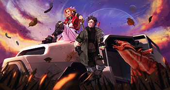 video game, Apex Legends, Horizon (Apex Legends), Crypto (Apex Legends) HD wallpaper