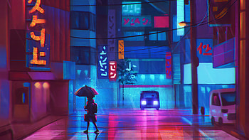 Crosswalk , artist, artwork, digital-art, artstation HD wallpaper