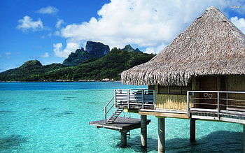 Le Moana Resort, Bora Bora HD wallpaper