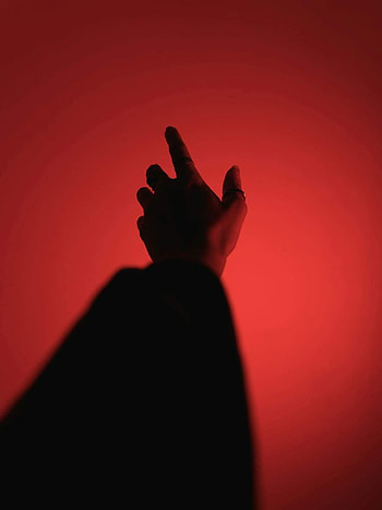 Hand, cloud, sky HD phone wallpaper