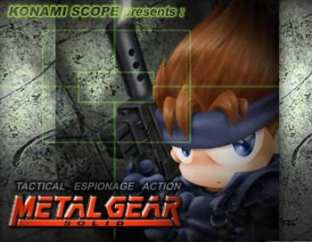 mgsolid, snake, cartoon, funny, metalgear HD wallpaper