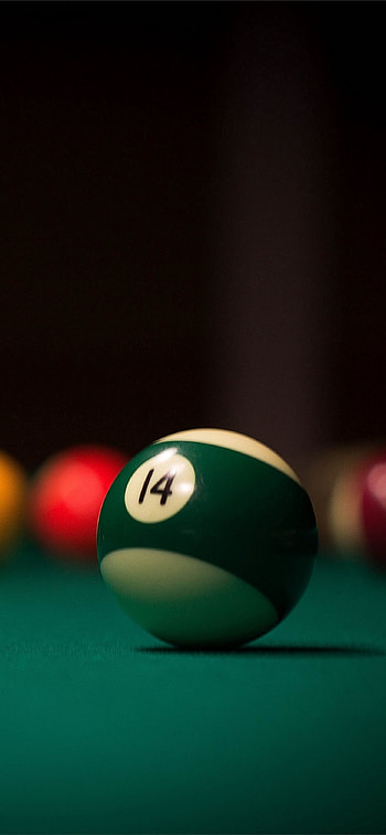Billiards balls, Felt table, Break shot, Corner pocket HD phone wallpaper