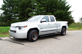 E-Pickup Truck, Workhorse Group HD wallpaper