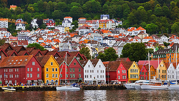 Bergen , Stunning backgrounds, Norway scenery HD wallpaper