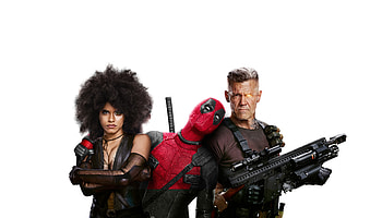 Domino Deadpool And Cable In Deadpool 2, domino, deadpool, cable, deadpool-2, movies, 2018-movies HD wallpaper