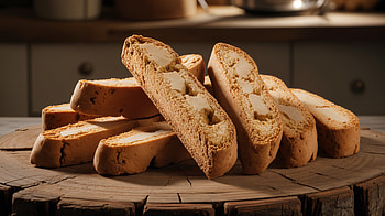 Biscotti Bliss in – Crisp Bakery Delight, biscotti, baked goods, dessert, snacks HD wallpaper
