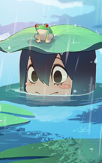 Tsuyu Asui, Anime, My Hero Academia HD phone wallpaper