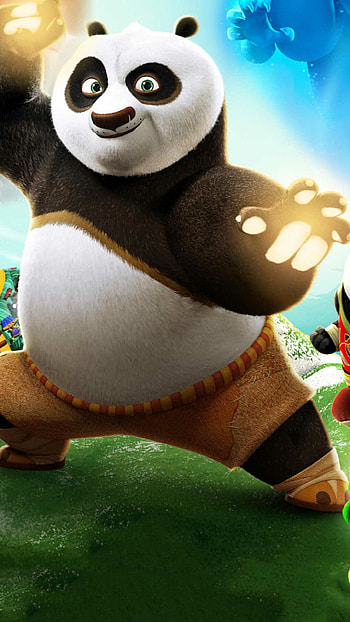 Kung Fu Panda , Action-packed ry, Martial arts mastery, Epic scenes HD phone wallpaper