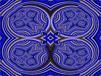 Black and Blue Abstract, blue, black, geometrical, abstract HD wallpaper