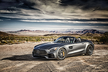 2018 Mercedes-AMG GT, luxury car HD wallpaper