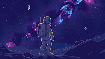 Astronaut Ready To Go Somewhere, astronaut, space, star, stars, galaxy, artist, artwork, art, digital-art, ai, deviantart HD wallpaper