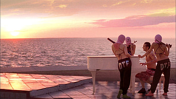 Spring Breakers Sunset, James Franco HD wallpaper