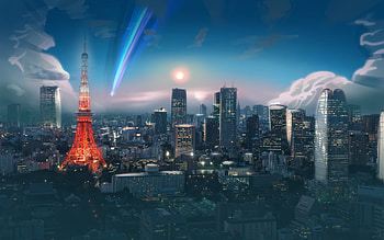Makoto Shinkai Anime, Your Name HD wallpaper