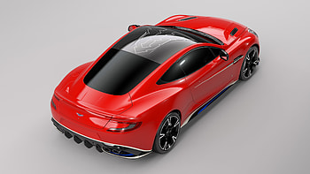 Aston Martin Vanquish S Red Arrows Edition Rear, aston-martin, cars, 2017-cars HD wallpaper