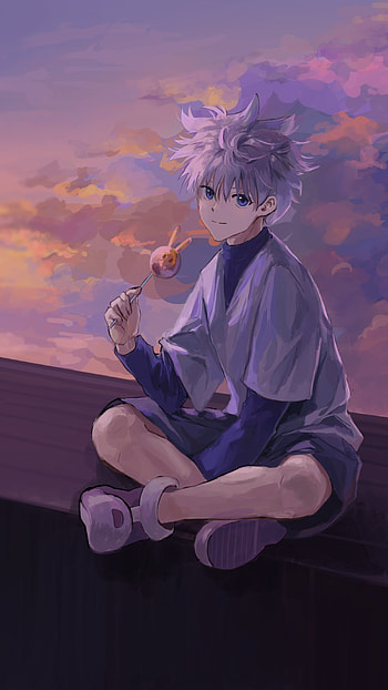 Killua, Killua Zoldyck Cartoon HD phone wallpaper