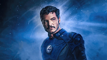 Reed Richards Of The Fantastic Four, the-fantastic-four-first-steps, the-fantastic-four, movies, 2025-movies, fantastic-four, pedro-pascal, artwork, artist, digital-art, superheroes HD wallpaper