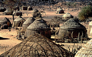 Cottage Africa, Nigerian landscapes, , backgrounds HD wallpaper