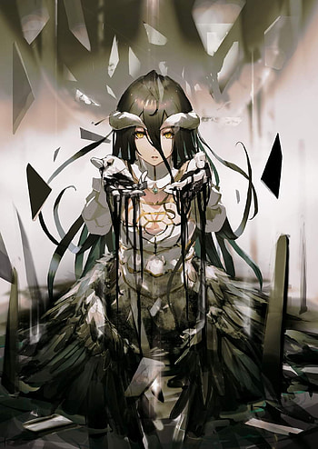 Albedo, overlord, anime HD phone wallpaper