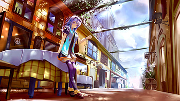 Kyaro Anime, anime, anime-girl, art, artist HD wallpaper