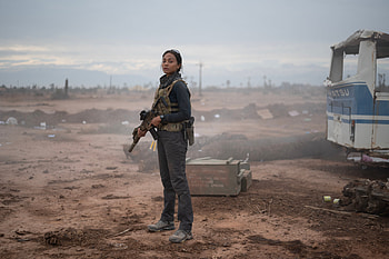 Zoe Saldana, TV Show, Special Ops: Lioness HD wallpaper
