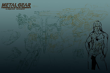 Metal Gear Solid - Liquid Snake/Metal Gear REX, metal gear solid, liquid snale, rex, metal gear, liquid HD wallpaper