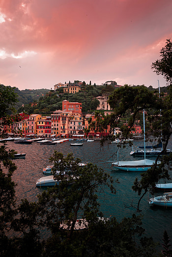 Cities, Water, Boats, City, Building, Shore, Bank, Harbor HD phone wallpaper